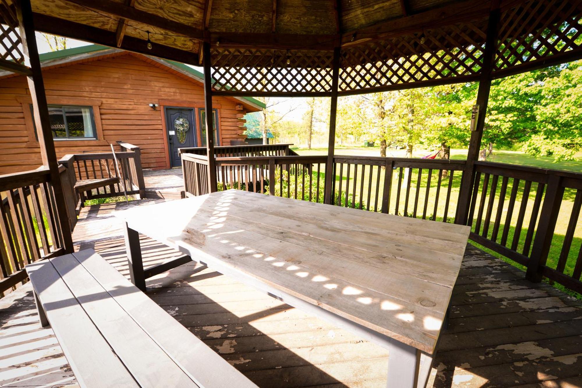 Cozy Cabin With Hottub At Cloverdale Cabins Hinckley Exteriér fotografie